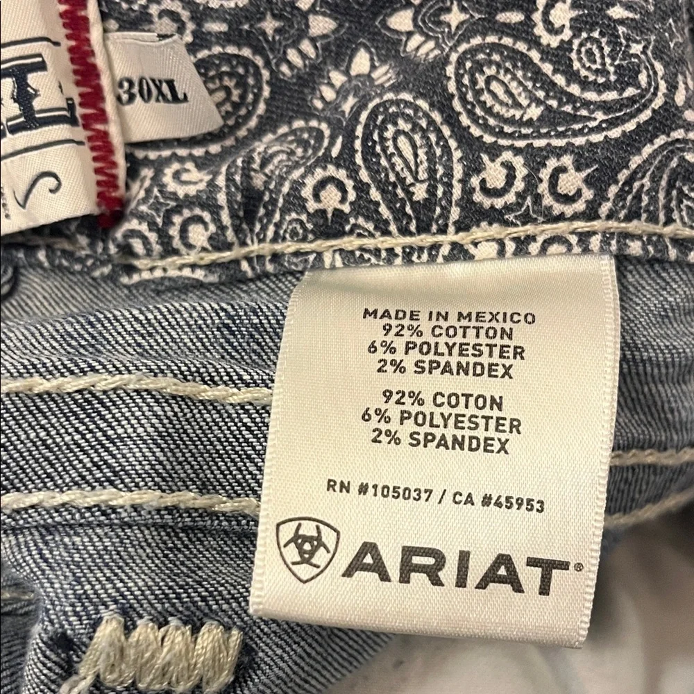 Ariat Women's Blue Jeans - Picture 8 of 9